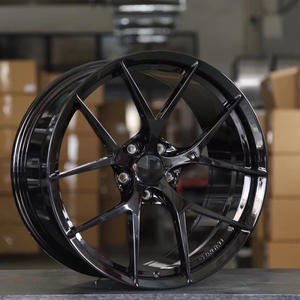 SW RID Roues forgées Deep Dish Design Poli Finition satinée Capuchon personnalisé pour <span class=keywords><strong>Audi</strong></span> <span class=keywords><strong>RS3</strong></span> RS5 Tesla Model S Toyota GR Supra Mustang GT - Product Image 6