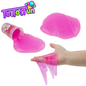 Slime cristallin sûr et non toxique pour enfants, jeu sensoriel, anti-stress, pâte élastique colorée, jouet éducatif fait main pour anniversaire - Product Image 1