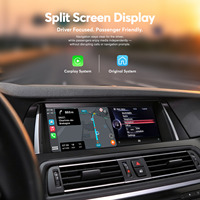 Monitor de Fábrica Ewaygps Inalámbrico con Pantalla Táctil de 12.3 Pulgadas, Navegación, Auto Carplay, Android Auto para Entretenimiento Multimedia en BMW F10