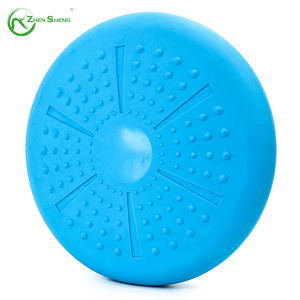 Cojín de aire inflable para masaje de doble cara del fabricante Zhensheng, disco de equilibrio de PVC - Product Image 1