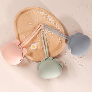 Cartoon Silikon Schnuller-Aufbewahrungsbox Tragbare Reise-Schnullertasche BPA-freies Silikon Schnuller-Etui - Product Image 4