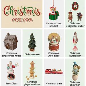Décorations de Noël en résine personnalisées, ornements en vrac stratégiques pour une visibilité commerciale et en détail accrue - Product Image 4