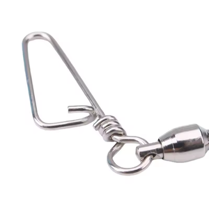 ตัวหมุนตกปลา ZHUO RUN ป้องกันการกัดกร่อน ทำจากสแตนเลส แบบโค้ง ตัวหมุนตกปลาแบบสแน็ป ลูกปืน ตัวเชื่อมต่อแบบหมุน - Product Image 4