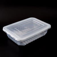 Boîtes d'emballage jetables de qualité alimentaire Xinbang PP/PET pour fruits industriels Modèle Xinbang 2216
