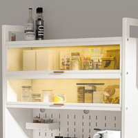 Étagères de rangement multicouches pour la maison, solution de rangement pour la vaisselle et les bols