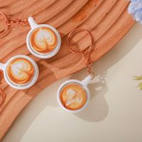 Porte-clés personnalisé avec logo, tasse à café, jouet anti-stress, clavier interactif, cadeau promotionnel, vente en gros