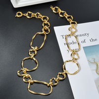 Bijoux de mode en gros personnalisés, bijoux de mariage de luxe plaqués or de Dubaï pour femmes