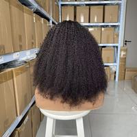 Perruque courte bouclée afro 13A, style bob, aspect naturel, boucles africaines, adaptée aux femmes noires, résistante à la chaleur