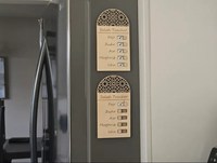 Décoration de table islamique pour le Ramadan et l'Aïd, cadeau en contreplaqué, acrylique, MDF, bois coloré, décoration de la maison avec suivi du Ramadan