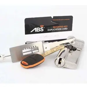 LISHI Tools ABS Master LISHISYTLE SS322 2 IN 1 Lock Pick Set Schlosser werkzeug