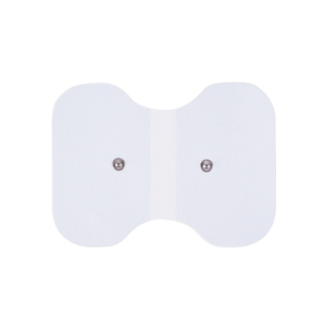 Eletrodos Reutilizáveis Autoadesivos para Unidade <span class=keywords><strong>TENS</strong></span>, Formato Borboleta Grande para Massagem na Cintura, Pescoço e Ombros - Product Image 1