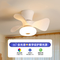 Ventilateur de plafond de 22 pouces avec télécommande, application Mi Home et commande intelligente Tmall Genie, lampe de ventilateur de plafond à LED à intensité variable