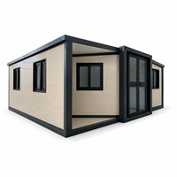 Casa Modular Prefabricada de Acero de 40 Pies, Económica, de Lujo, con Certificación CE e ISO