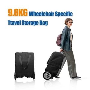 Xe lăn điện siêu nhẹ 9,8kg với pin Lithium 6A, khung hợp kim nhôm, nhẹ, có thể gấp gọn dành cho người khuyết tật và người cao tuổi - Product Image 2