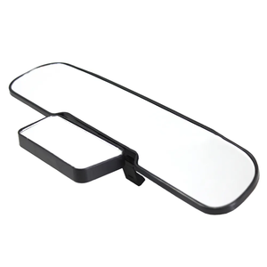 Miroir <span class=keywords><strong>de</strong></span> <span class=keywords><strong>voiture</strong></span> rotatif 2-en-1 double rétroviseur pour observation des enfants, universel, grand angle, sécurité, endoscope - Product Image 3