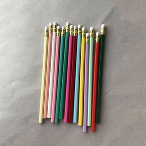 Gommes hexagonales Hb de 7,5 pouces, couleurs personnalisables, crayon pas cher avec impression - Product Image 3