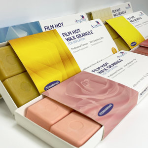 Bloc de cire chaude en gros 500g Rose Rose Dépilatoire Microcristalline OEM/ODM Épilation Visage et Corps Peaux Sensibles - Product Image 4