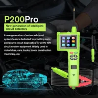 JDiag P200 Pro, Probador de Circuitos Automotrices, 12V 24V, Kit de Sonda para Circuitos de Alimentación, Probador de Resistencia de Voltaje para Automóviles, Herramienta de Diagnóstico