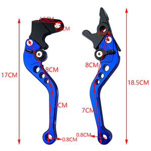 Cnc שינוי ידית עם מרובים מתכווננת הילוכים lc135 ידית צופר ידית עבור אופנוע - Product Image 6