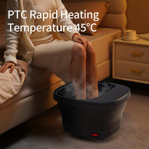 KASJ T3 Masajeador de pies Portátil Infrarrojo Pedicura Spa Burbuja Calor 400W 5-10L Capacidad Año Mejor Dispositivo de masaje de pies - Product Image 2