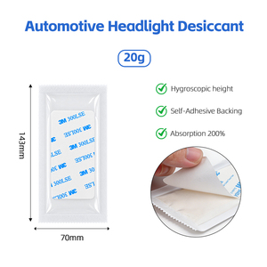 Sachet déshydratant 20g en poudre MgCl2 pour phares de voiture, absorbeur d'humidité, anti-buée, vente directe usine, personnalisable - Product Image 2