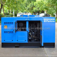 Generador Eléctrico Diésel Silencioso de 15 kVA, 12 kVA, 10 kVA, 20 kW de Perkins, Fabricante OEM Autorizado, Diseñado para Uso Residencial