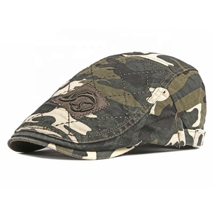 Béret de camouflage pour hommes, casquette décontractée de plein air pour femme, chapeau universel de grande taille, tendance, nouvelle collection printemps et automne - Product Image 1