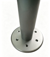 Nouvelle base de table pour camping-car FUTU à profil bas, design dissimulé, fixation ronde élégante, installation facile, rénovation/amélioration Guangdong
