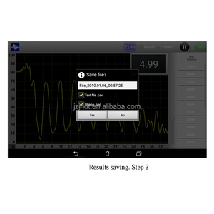 Misuratore di Spessore Ultrasonico Intelligente Portatile JZJ2210 NDT 220V, Misuratore Attraverso Rivestimenti, 1 Anno di Garanzia, IP67, Precisione 0.01 - Product Image 4