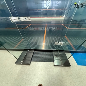 Qfan Offre Spéciale double court de <span class=keywords><strong>squash</strong></span> intérieur/extérieur professionnel avec installation de court de <span class=keywords><strong>squash</strong></span> portable en verre trempé disponible - Product Image 6