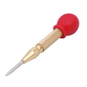 5 Inch Automatic Center Pin Punch Spring Loaded <strong>Marking</strong> Starting 130MM Center <strong>Drill</strong> High Speed Steel Handlefor Metal Drilling - Product Image 4