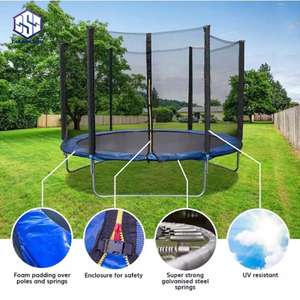 <span class=keywords><strong>Trampoline</strong></span> en PVC intérieur de haute qualité pour les enfants Équipement de terrain de <span class=keywords><strong>jeu</strong></span> mignon avec toit clôturé - Product Image 5