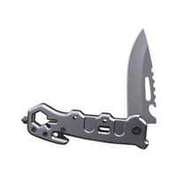 Couteau de poche multiple pour EDC Conspirator Button Lock Couteau pliant