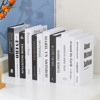Lot de faux livres décoratifs en gros pour la décoration intérieure, présentoirs de table basse et étagères, boîtes décoratives en forme de livre