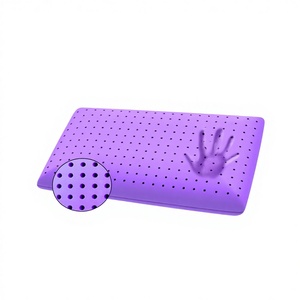 Oreiller cervical orthopédique en mousse à mémoire de forme pour adulte, faible MOQ, forme papillon tricotée, soutien du cou personnalisable, confortable pour hôtel et camping - Product Image 4