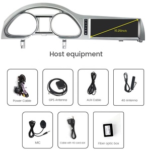 Mekede Qualcomm Android đài phát thanh xe máy nghe nhạc đa phương tiện hỗ trợ DVR DAB OBD cho xe Audi Q7 2005 2006 2008 2009 2010 2013 2014 2015 - Product Image 5