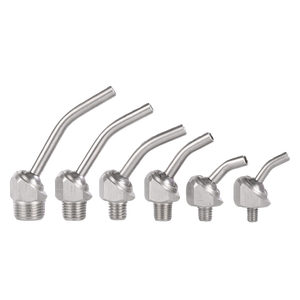Herramienta de refrigeración de torre de torno CNC de riel inclinado, tubo doblado de bola Universal de alta presión de acero inoxidable con cabezal de pulverización de tornillo externo - Product Image 6