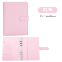 En stock – Carnets à couverture en cuir A5 personnalisables, classeurs à feuilles mobiles, journaux, agendas pour étudiants, bureau et école