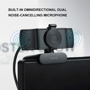Rapoo C200S Original 720P Live Meeting Usb Office Mic Free Driver Camera Hd <span class=keywords><strong>Webcam</strong></span> Couverture <span class=keywords><strong>Amovible</strong></span> Pour Pc - Product Image 5