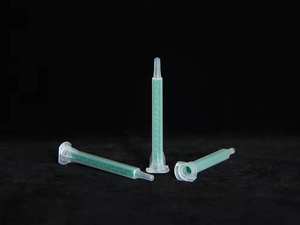 MB06-24 mezcladora estática cuadrada de resina (<span class=keywords><strong>verde</strong></span>), boquillas de mezcla para paquete <span class=keywords><strong>Duo</strong></span>, bayoneta cuadrada, tubo de mezcla de Material POM - Product Image 2