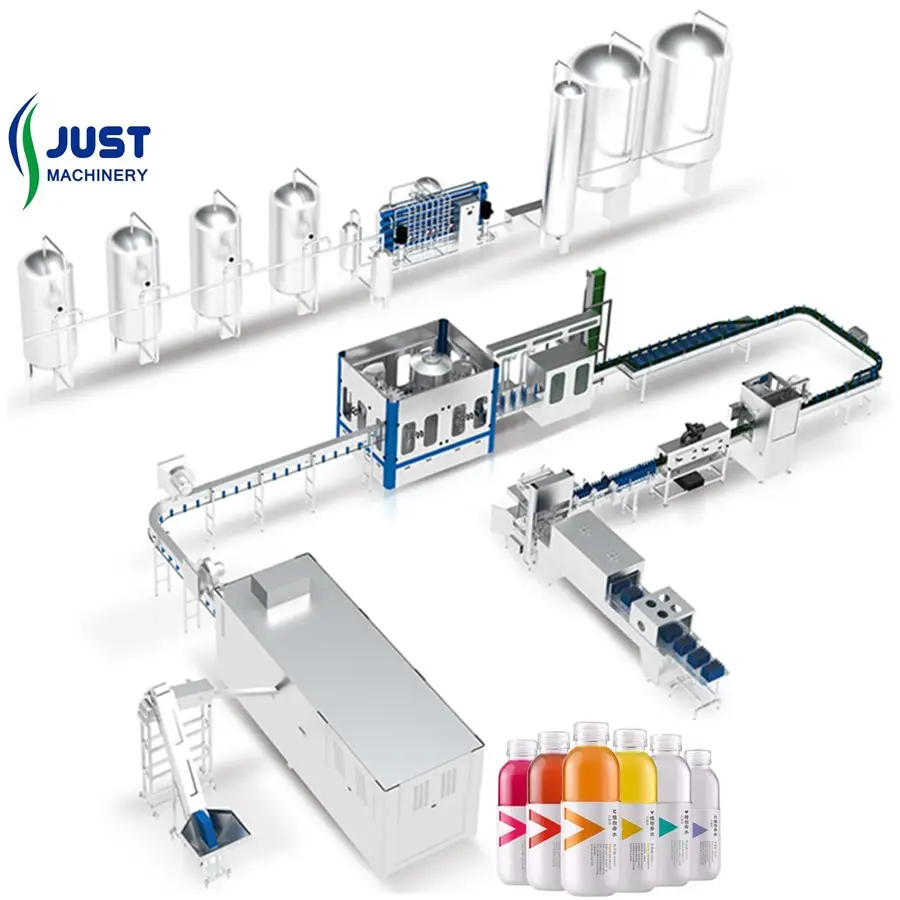 CE Komplette automatische trinkwasser getränke saft aseptische abfüllanlage