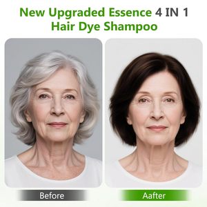Factory Price 4+1 Deep Coffee <strong>Hair</strong> <strong>Dye</strong> Shampoo 100% <strong>Grey</strong> Coverage Semi-Permanent Instant Herbal <strong>Hair</strong> Color Cream <strong>for</strong> Women <strong>Men</strong> - Product Image 3
