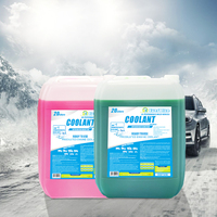 Liquide de Refroidissement Vert OEM 20L Antigel Couleur Personnalisée Multi-Points de Congélation pour Radiateur de Voiture et Moteur