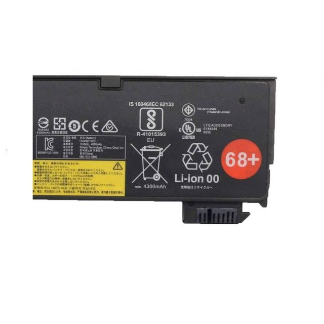10.8V 4.4Ah 48Wh Laptop Battery for Lenovo ThinkPad L450 P50s T440 W550 X240 45N1132 45N1736