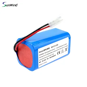 Original Battery For Xiaomi Mijia G1 Sweeping Robot Battery Vacuum Cleaner H18650CH 4S1P 18650 Battery