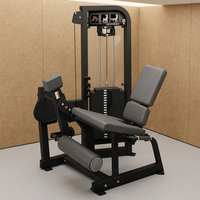 Machine d'extension des jambes Rosen Fitness en acier réglable à charge par broches pour salle de sport commerciale, entraînement des quadriceps