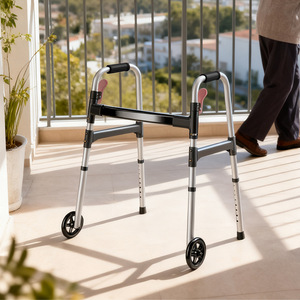 Soporte Organizador para el Hogar con Ruedas para Silla y Sofá, Ayuda <span class=keywords><strong>de</strong></span> Movilidad Ajustable en Altura para Personas Mayores, Ligero y Fácil <span class=keywords><strong>de</strong></span> Plegar - Product Image 2