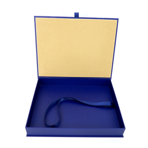Boîte cadeau magnétique pliable de luxe recyclable avec logo imprimé, conçue pour les extensions de cheveux, emballage en carton magnétique - Product Image 4