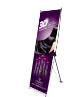 Support de bannière publicitaire extérieur, trépied araignée, cadre en X, support de bannière debout, support d'affichage