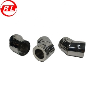 Coude à 45 degrés (3 pouces) - <span class=keywords><strong>Conduit</strong></span> à double paroi - Product Image 3
